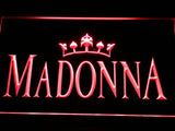 Madonna LED Neon Sign Electrical - Red - TheLedHeroes