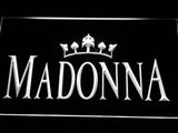 Madonna LED Neon Sign USB - White - TheLedHeroes