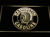 FREE Washington Chief Gasoline LED Sign - Yellow - TheLedHeroes
