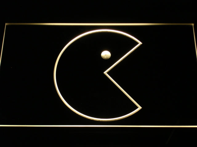 FREE Pac-Man (2) LED Sign - Yellow - TheLedHeroes