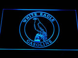 White Eagle Gasoline LED Neon Sign USB - Blue - TheLedHeroes