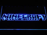 Minecraft Logo LED Neon Sign Electrical - Blue - TheLedHeroes