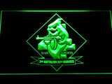 2nd Battalion 24rd Marines LED Neon Sign Electrical - Green - TheLedHeroes