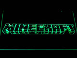 Minecraft Logo LED Neon Sign Electrical - Green - TheLedHeroes