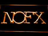 FREE NOFX (2) LED Sign - Orange - TheLedHeroes