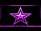 Dallas Cowboys (2) LED Neon Sign USB - Purple - TheLedHeroes