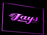 Toronto Blue Jays (3) LED Neon Sign USB - Purple - TheLedHeroes