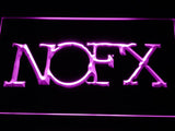NOFX (2) LED Neon Sign Electrical - Purple - TheLedHeroes