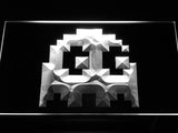 Pac-Man (3) LED Neon Sign USB - White - TheLedHeroes