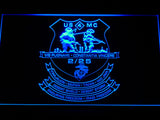 FREE 2nd Battalion 25th Marines LED Sign - Blue - TheLedHeroes