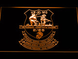 FREE 2nd Battalion 25th Marines LED Sign - Orange - TheLedHeroes