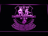 FREE 2nd Battalion 25th Marines LED Sign - Purple - TheLedHeroes