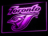 FREE Toronto Blue Jays (4) LED Sign - Purple - TheLedHeroes