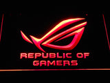 Republic of Gamers LED Neon Sign USB - Red - TheLedHeroes