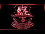 2nd Battalion 25th Marines LED Neon Sign Electrical - Red - TheLedHeroes