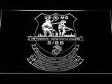 FREE 2nd Battalion 25th Marines LED Sign - White - TheLedHeroes