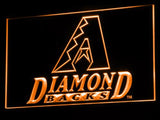 Arizona Diamondbacks (3) LED Neon Sign USB - Orange - TheLedHeroes