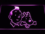 The Adventures of Tintin LED Neon Sign Electrical -  - TheLedHeroes