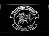 FREE 3rd Battalion 1st Marines LED Sign - White - TheLedHeroes