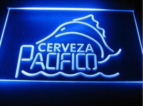 Cerveza Pacifico LED Sign -  Blue - TheLedHeroes