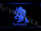 Axl Rose LED Neon Sign USB - Blue - TheLedHeroes