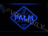 Palm LED Neon Sign Electrical - Blue - TheLedHeroes