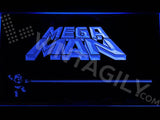 Mega Man LED Neon Sign USB - Blue - TheLedHeroes