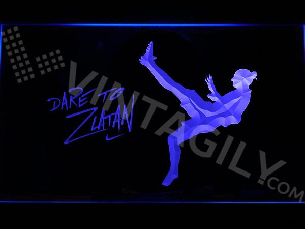 Zlatan Ibrahimovi?ç LED Neon Sign Electrical - Blue - TheLedHeroes