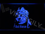 Axl Rose LED Sign - Blue - TheLedHeroes