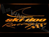 Ski-doo Racing LED Neon Sign USB - Orange - TheLedHeroes