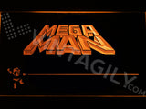 FREE Mega Man LED Sign - Orange - TheLedHeroes