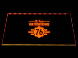 Fallout 76 Our Future Begins! LED Neon Sign Electrical - Orange - TheLedHeroes