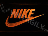 FREE Nike 2 LED Sign - Orange - TheLedHeroes