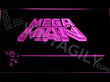 Mega Man LED Neon Sign Electrical - Purple - TheLedHeroes