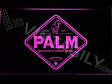 Palm LED Neon Sign Electrical - Purple - TheLedHeroes