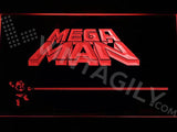Mega Man LED Neon Sign Electrical - Red - TheLedHeroes