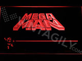 FREE Mega Man LED Sign - Red - TheLedHeroes