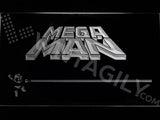 Mega Man LED Neon Sign Electrical - White - TheLedHeroes