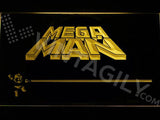 Mega Man LED Neon Sign USB - Yellow - TheLedHeroes