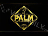 Palm LED Neon Sign Electrical - Yellow - TheLedHeroes