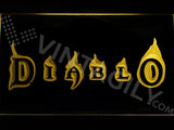 FREE Diablo LED Sign - Yellow - TheLedHeroes