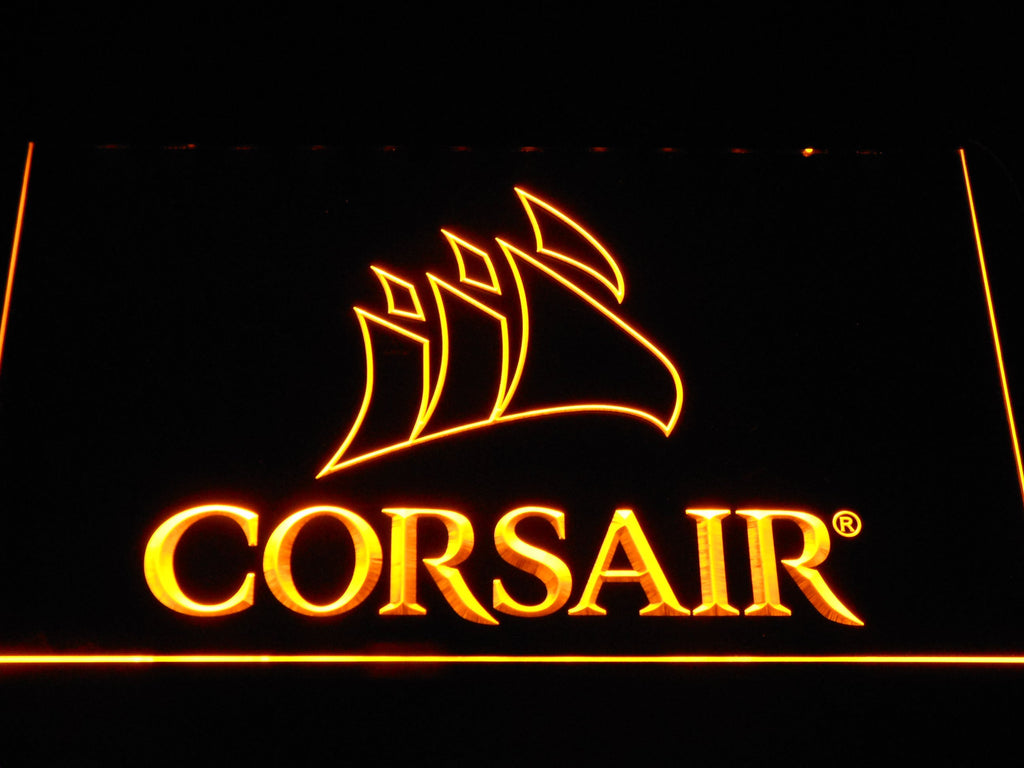 Corsair LED Neon Sign Electrical - Yellow - TheLedHeroes