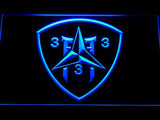 3rd Battalion 3rd Marines LED Neon Sign Electrical - Blue - TheLedHeroes