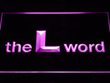 FREE The L Word LED Sign - Purple - TheLedHeroes