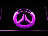 FREE Overwatch Logo LED Sign - Purple - TheLedHeroes