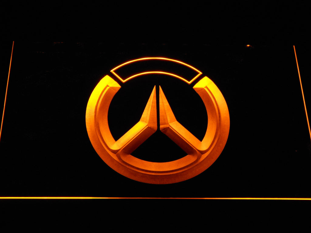 Overwatch Logo LED Neon Sign Electrical - Yellow - TheLedHeroes