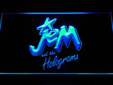Jem and the Holograms LED Neon Sign USB - Blue - TheLedHeroes