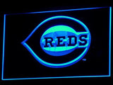 Cincinnati Reds  LED Neon Sign USB - Blue - TheLedHeroes