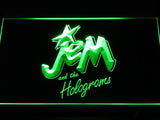Jem and the Holograms LED Neon Sign Electrical - Green - TheLedHeroes
