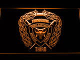 FREE 3rd Battalion 4th Marines LED Sign - Orange - TheLedHeroes